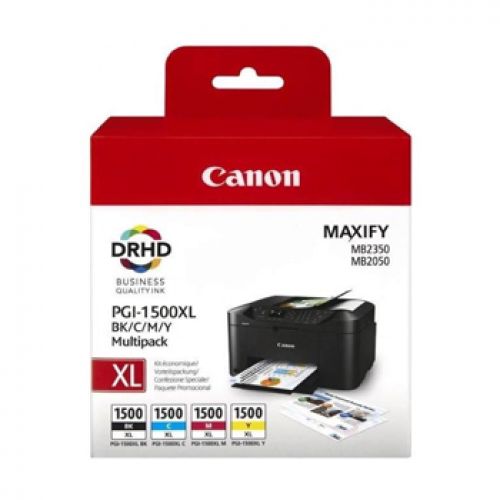 Pack Tinteiros 1500XL 4 Cores 9182B004 , Canon , CAN9182B004 , 8714574623238